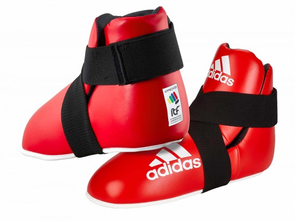 adidas ITF-Taekwondo Fußschutz rot, adiKBB100