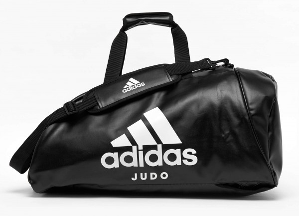 adidas 2in1 Bag &quot;Judo&quot; black/white PU L, adiACC051J