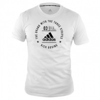 adidas Community Line T-Shirt Kickboxing white adiCL01KB