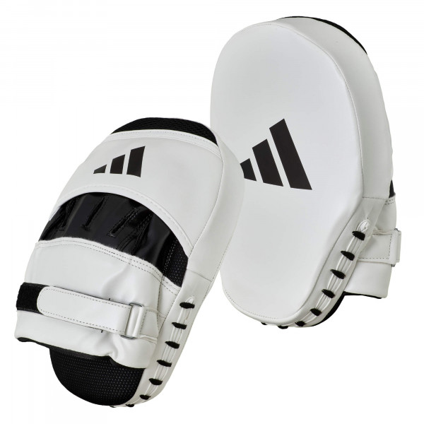 adidas Speed Coach Paar-Pratzen, white/black, ADISBAC01
