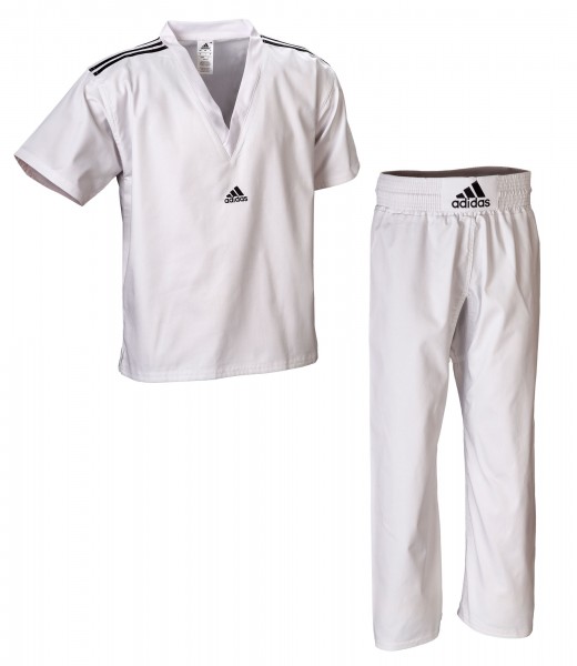 adidas Kickbox-Uniform &quot;Club&quot; weiß, adiKBUN20
