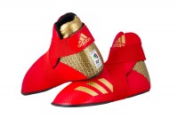 adidas ITF-Taekwondo Pro Fußschutz red/gold, adiKBB300HD