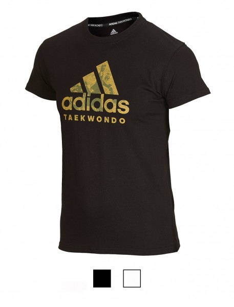 adidas Badge of Sport T-Shirt Taekwondo schwarz adiCLTS20T