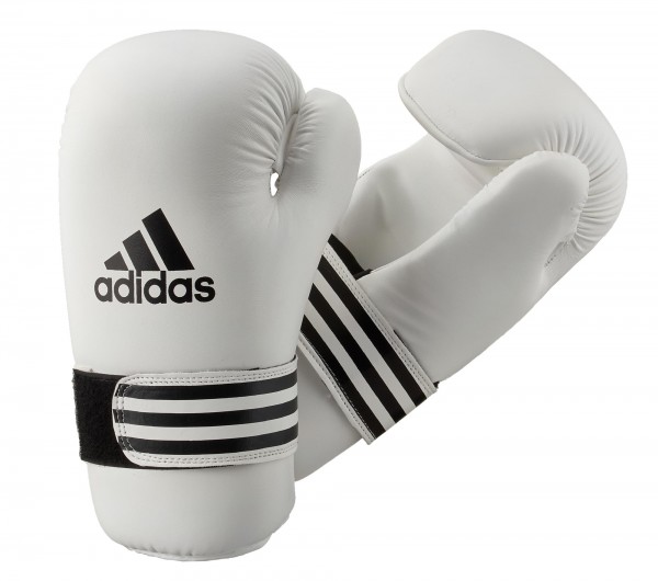 adidas Kick-Boxhandschuhe Semi Contact weiß, ADIBFC01