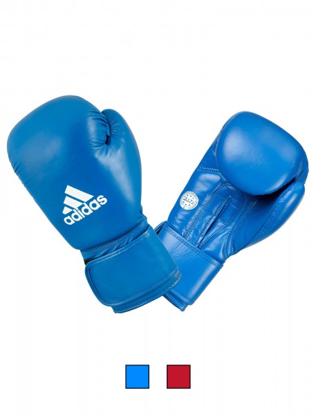 adidas Amateur Boxing Gloves Leather - blue, ADIWAKOG1