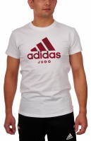 adidas Badge of Sport T-Shirt Judo weiß adiCLTS20J