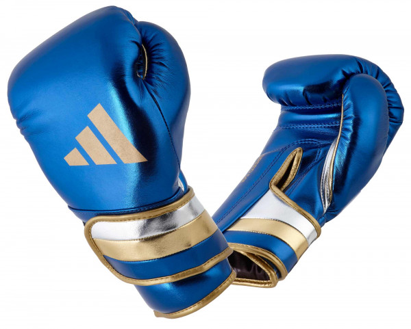 adidas Boxhandschuhe Speed 500 blue/gold Microfibre, ADISBG501