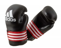 adidas Kick-Boxhandschuhe Semi Contact schwarz/rot, ADIBFC01