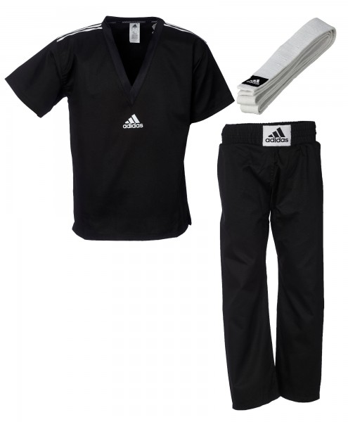 adidas Kickbox-Uniform &quot;Club&quot; schwarz, adiKBUN20