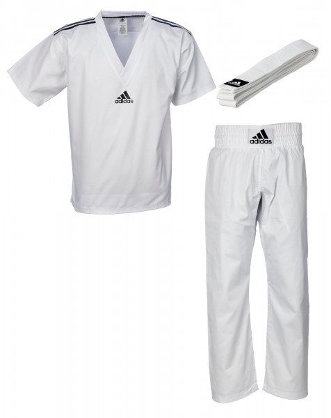adidas Kickbox-Uniform &quot;Club&quot; weiß, adiKBUN20